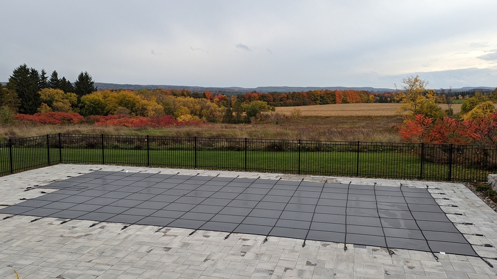 Swimming Pool Winter Safety Cover